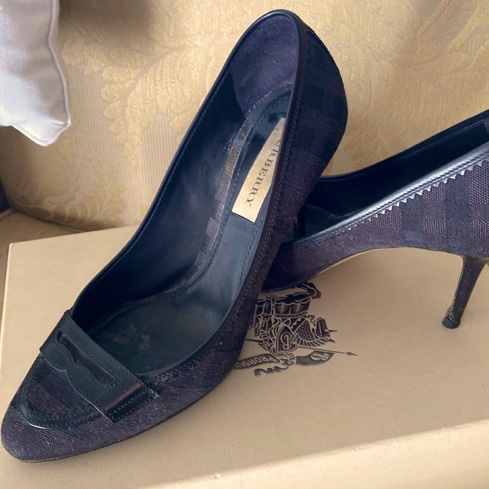 Burberry London Jacquard Stebondale pump